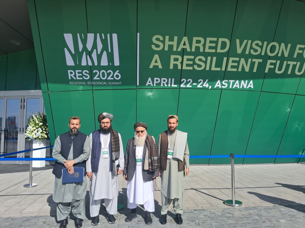 مولوي مطیع‌الحق خالص د سیمه‌ییزې ایکولوژیکي سرمشرییزې پرانیسته کې ګډون کړی